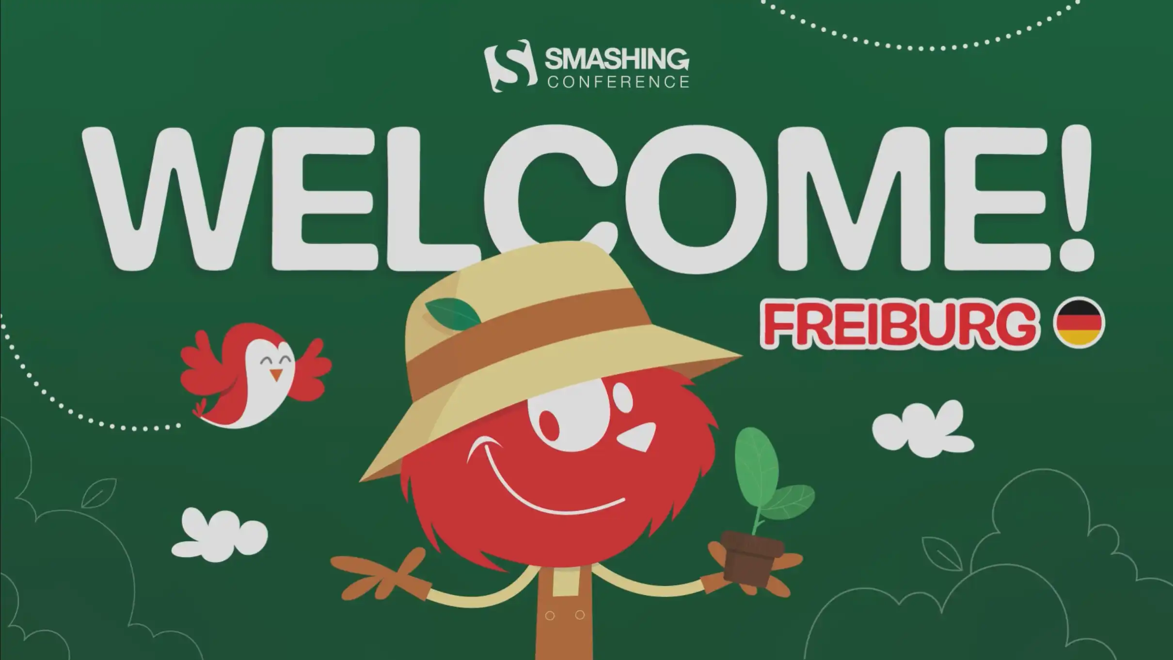 Welcome slide to Smashing Conference Freiburg 2025
