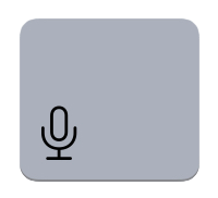 iPad OS Microphone key Microphone key