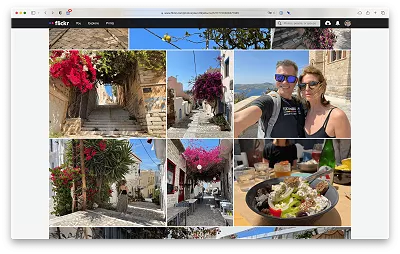 Flickr album cover
