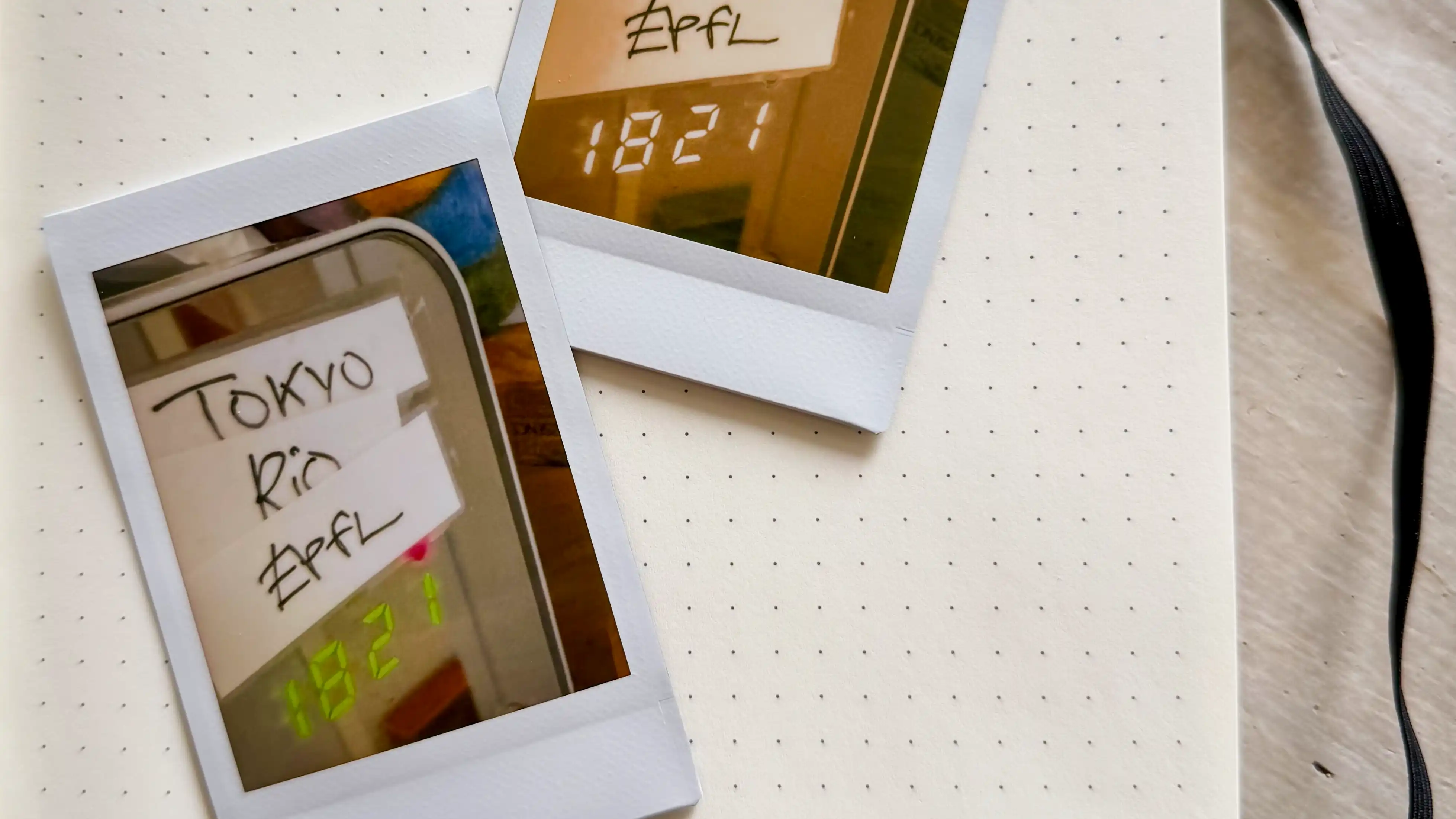 My first two Instax prints